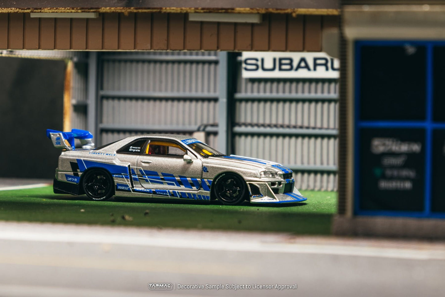[Pre-Order] Tarmac Works LB-ER34 Super Silhouette SKYLINE MGMINI T64-104-MG 1/64 Diecast