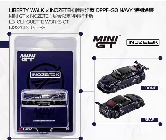 [APAxpo] MINI GT LB-SILHOUETTE WORKS GT NISSAN 35GT-RR INOZETEK APAxpo 2026 MGT01352 1/64 Diecast