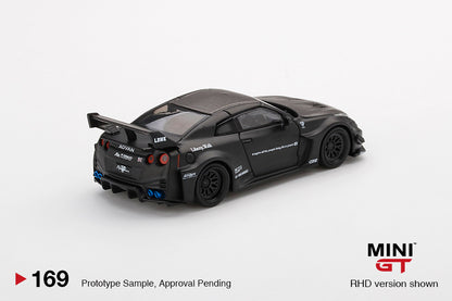 Mini GT LB-Silhouette WORKS GT NISSAN 35GT-RR Ver.1 Matte Black MGT00169 1/64 Diecast