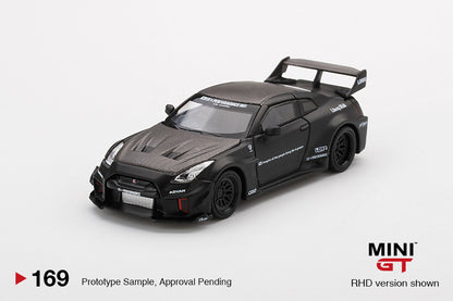 Mini GT LB-Silhouette WORKS GT NISSAN 35GT-RR Ver.1 Matte Black MGT00169 1/64 Diecast