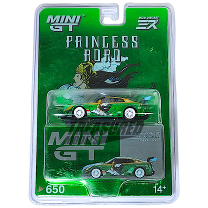 Mini GT LB-Silhouette WORKS GT Nissan 35GT-RR Ver.2 PRINCESS RORO MINI GT x MIZU Diecast MGT00650 1/64 Die Cast