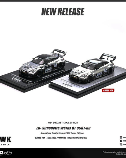 [HK ToyCar] Inno64 LB-Silhouette Works GT 35GT-RR Hong Kong Toy Car 2026 1/64 Diecast