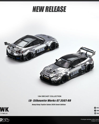[HK ToyCar] Inno64 LB-Silhouette Works GT 35GT-RR Hong Kong Toy Car 2026 1/64 Diecast