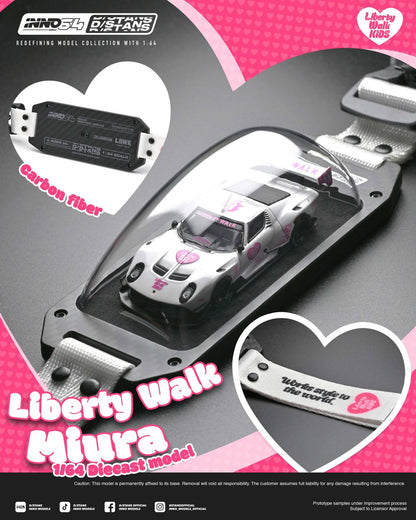 [Pre-Order] Inno64 LB-Silhouette Works Miura GT White DStans 1/64 Diecast