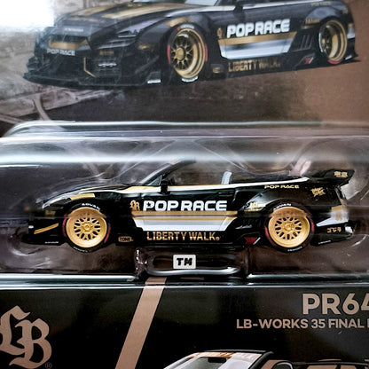 POP RACE LB-WORKS 35 FINAL EDITION LBWK Hong Kong Exclusive PR640577 1/64 Diecast