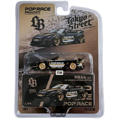 POP RACE LB-WORKS 35 FINAL EDITION LBWK Hong Kong Exclusive PR640577 1/64 Diecast