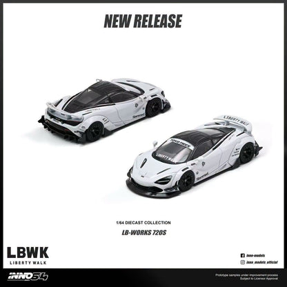 [Pre-Order] Inno64 LB-WORKS 720S 1/64 Diecast