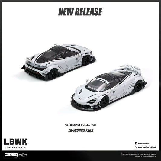 [Pre-Order] Inno64 LB-WORKS 720S 1/64 Diecast