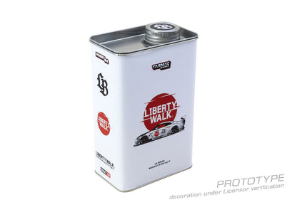 Tarmac Works LB-WORKS NISSAN GT-R R35 type 2 White Oil Can Packaging T64-090-WH 1/64 Diecast