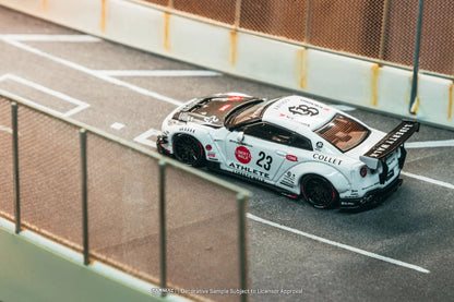 Tarmac Works LB-WORKS NISSAN GT-R R35 type 2 White Oil Can Packaging T64-090-WH 1/64 Diecast