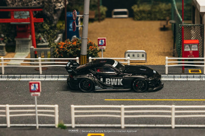 [Pre-Order] Tarmac Works LB-WORKS TOYOTA SUPRA (A90) Black T64-109-BK 1/64 Diecast