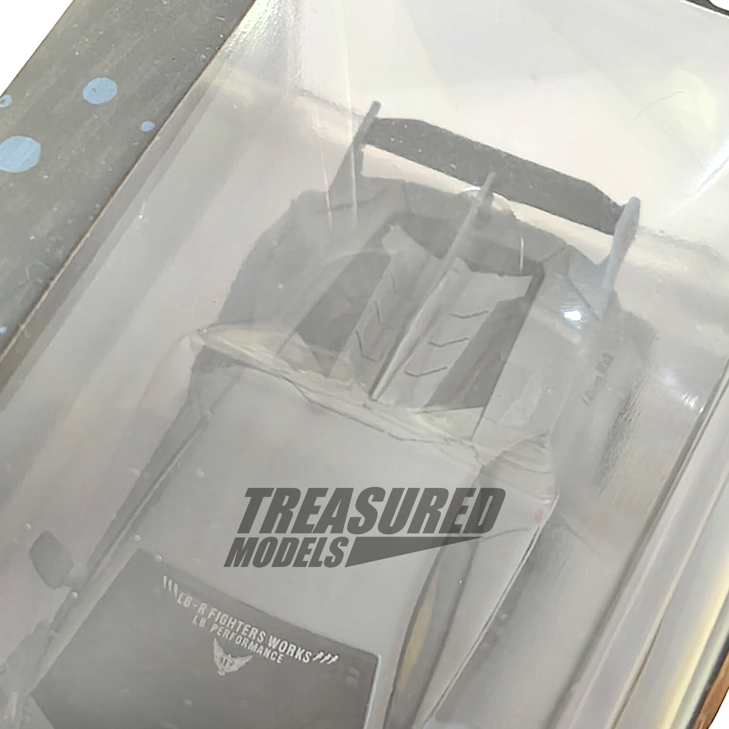 King Model LB Huracan GT Gray KM-015-04 1/64 Diecast