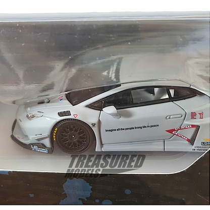 King Model LB Huracan GT Gray KM-015-04 1/64 Diecast