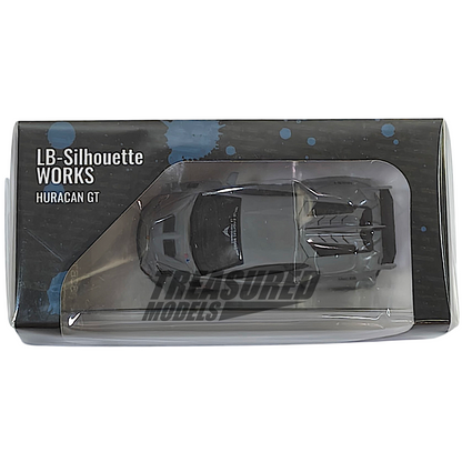 King Model LB Huracan GT Gray KM-015-04 1/64 Diecast