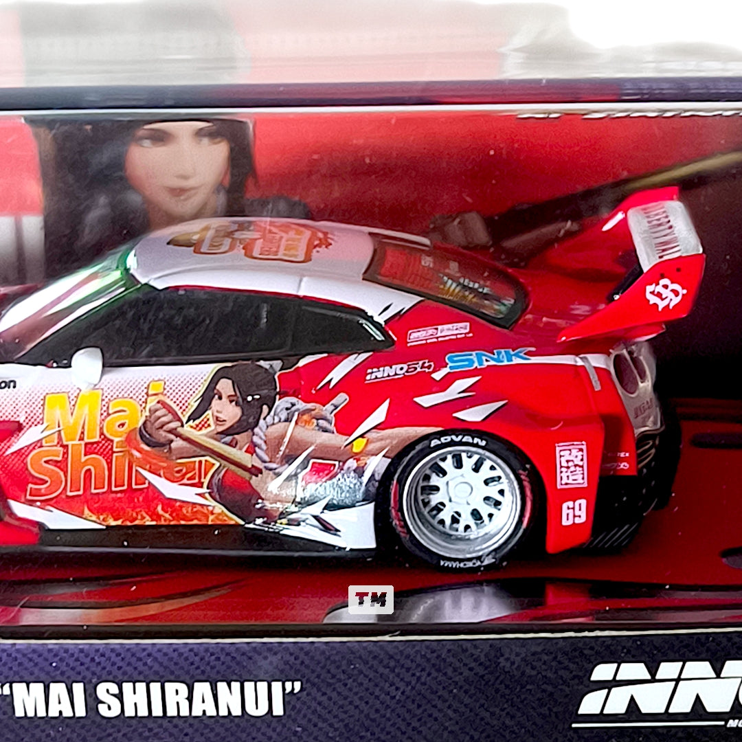 Inno64 LB Silhouette Works GT 35GT-RR Mai Shiranui KOG King of Fighter ACGHK 2026 Event Edition IN64-LBWK35-ACGHK26 1/64 Diecast