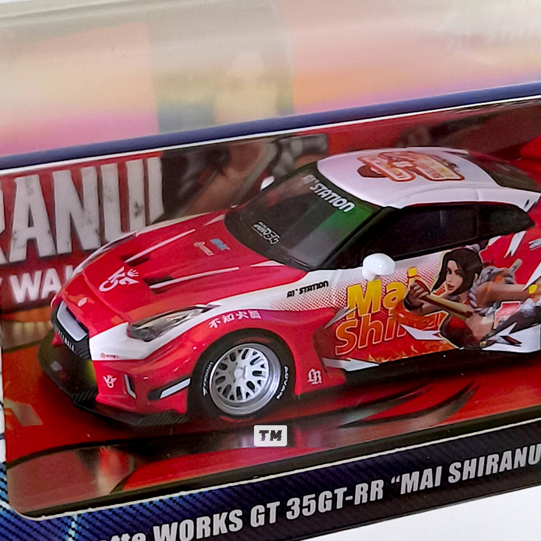 Inno64 LB Silhouette Works GT 35GT-RR Mai Shiranui KOG King of Fighter ACGHK 2026 Event Edition IN64-LBWK35-ACGHK26 1/64 Diecast