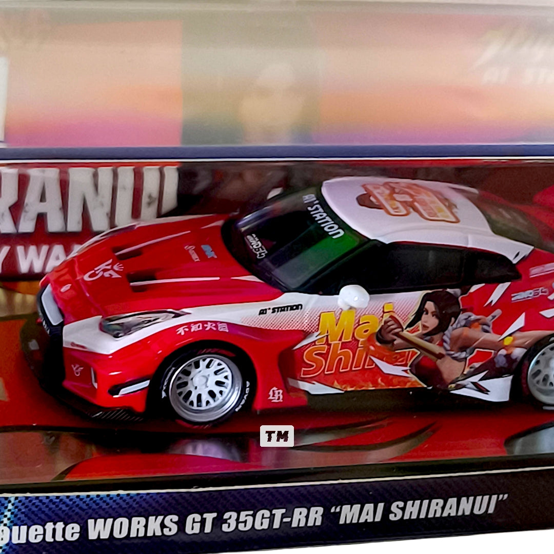 Inno64 LB Silhouette Works GT 35GT-RR Mai Shiranui KOG King of Fighter ACGHK 2026 Event Edition IN64-LBWK35-ACGHK26 1/64 Diecast