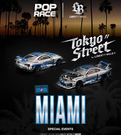 POP RACE Miami Special Event 5 Piece Set 2026 1/64 Diecast