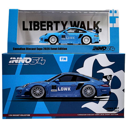 INNO64 LBWK 997 Light Blue CDX 2026 Event Edition IN64-LBWK997-CDE26 1/64 Diecast