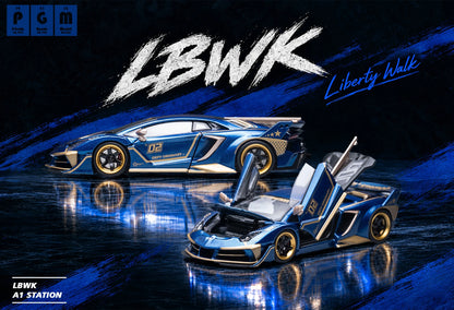 PGM LBWK A1 Station - M4 G82 - RWB 964 (3pcs Set) APAxpo 2026 1/64 Diecast
