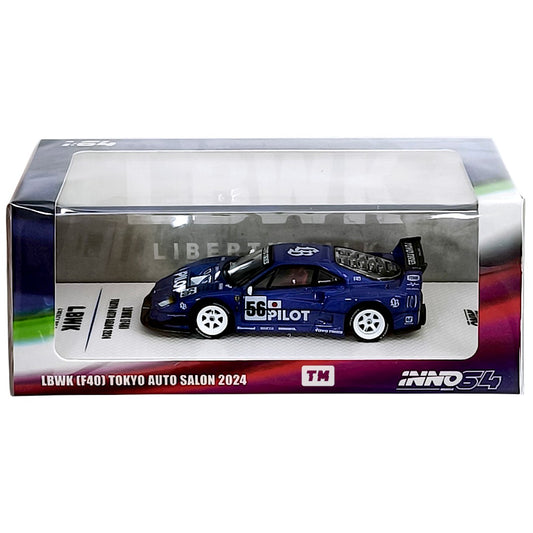 Inno64 LBWK F40 Tokyo Auto Salon TAS 2024 IN64-LBWKF40-TAS24 1/64 Diecast