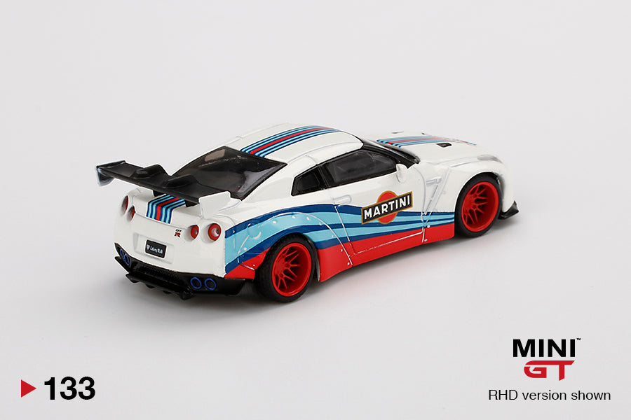 Mini GT LB WORKS Nissan GT-R (R35) Martini Racing MGT00133 1/64 Diecast