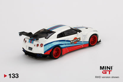 Mini GT LB WORKS Nissan GT-R (R35) Martini Racing MGT00133 1/64 Diecast