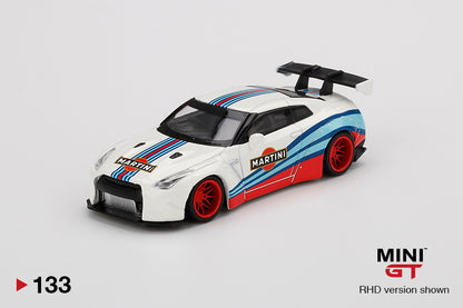 Mini GT LB WORKS Nissan GT-R (R35) Martini Racing MGT00133 1/64 Diecast
