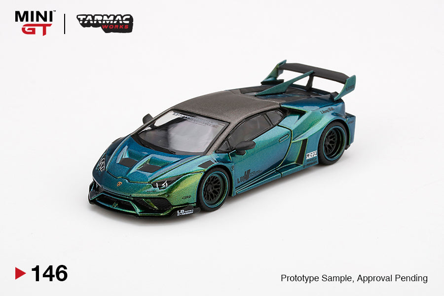 Mini GT x Tarmac Works Lamborghini LB☆WORKS Huracán GT Magic
