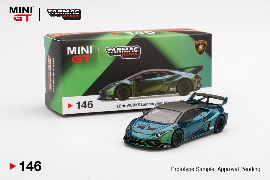 Mini GT x Tarmac Works Lamborghini LB☆WORKS Huracán GT Magic