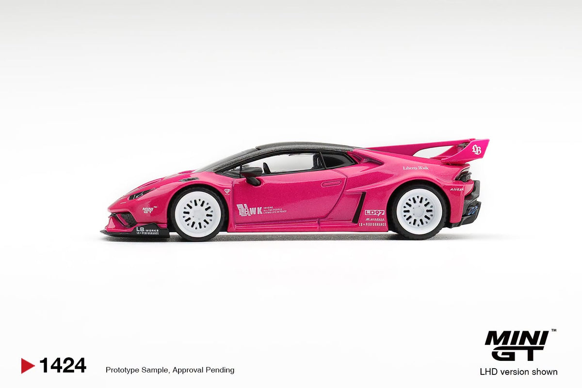 [PRE-ORDER] MINI GT LB★WORKS Lamborghini Huracán GT Ruby Purple MGT01424 1/64 Diecast