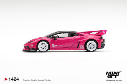 [PRE-ORDER] MINI GT LB★WORKS Lamborghini Huracán GT Ruby Purple MGT01424 1/64 Diecast
