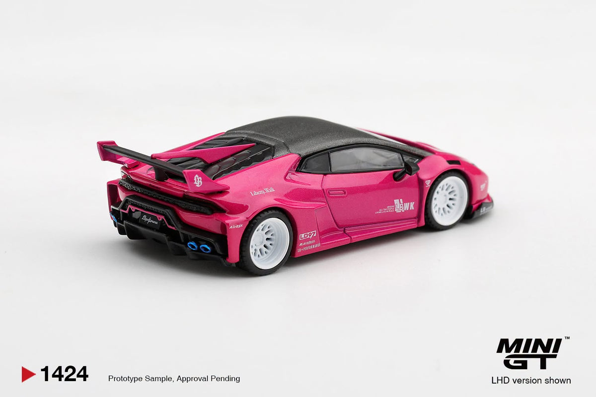 [PRE-ORDER] MINI GT LB★WORKS Lamborghini Huracán GT Ruby Purple MGT01424 1/64 Diecast