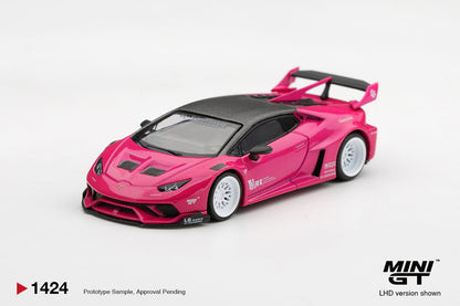 [PRE-ORDER] MINI GT LB★WORKS Lamborghini Huracán GT Ruby Purple MGT01424 1/64 Diecast