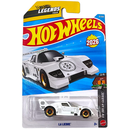 Hot Wheels La Liebre White 2026 Basic 1/64 Diecast