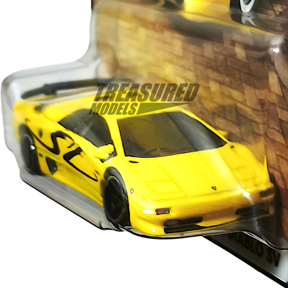 Hot Wheels Lamborghini 95 Diablo SV Giallo Corona 2025 Premium Boulevard 1/64 Diecast