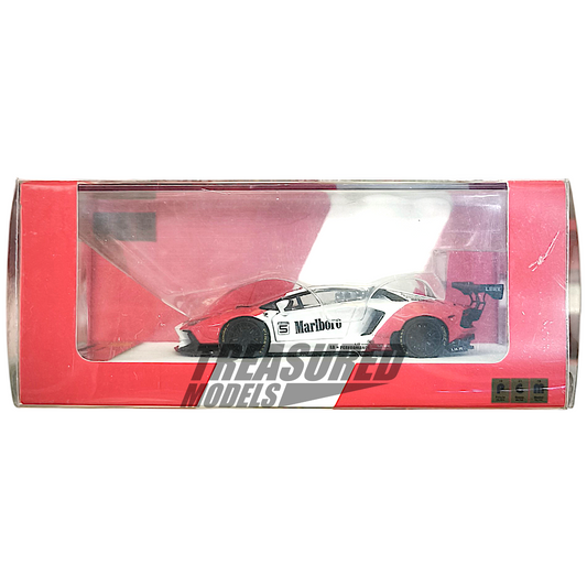 PGM Lamborghini Aventador LB Performance Marlboro 1/64 Die Cast