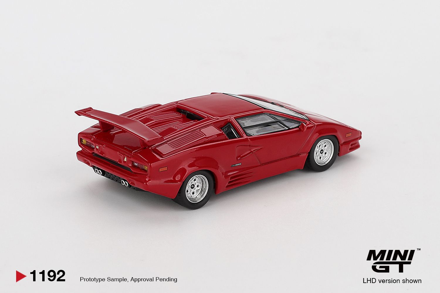 Pre-Order] Mini GT Lamborghini Countach 25th Anniversary Red