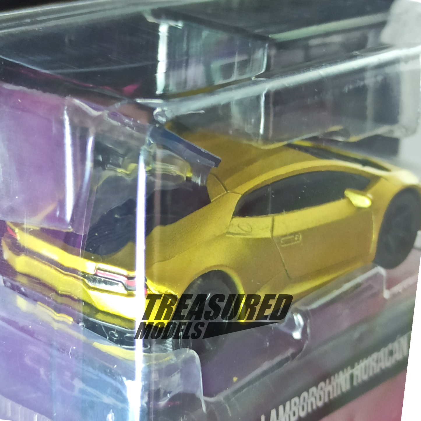 Pink Slip Lamborghini Huracan Coupe Gold 2023 1/64 Die Cast