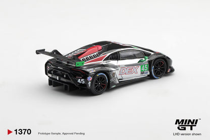 [Pre-Order] Mini GT Lamborghini Huracan GT3 EVO2 #45 DEX Wayne Taylor Racing MGT01370 1/64 Diecast