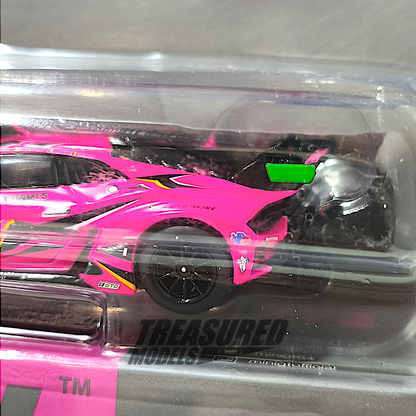 Mini GT Lamborghini Huracán GT3 EVO2 #83 Iron Dames 2023 IMSA Daytona 24 Hrs Blister Packaging MGT00772 1/64 Diecast