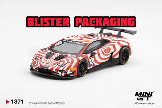 [Pre-Order] Mini GT Lamborghini Huracan GT3 EVO2 #93 Wall Racing 2025 Bathurst 12 hrs Blister Packaging MGT01371-BL 1/64 Diecast