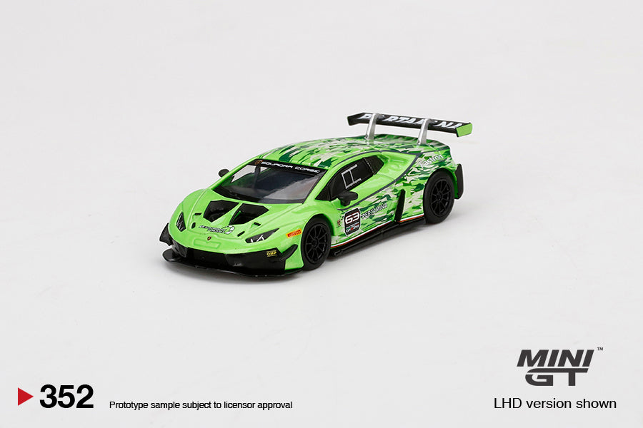 Mini GT Lamborghini Huracan GT3 EVO Presentation MGT00352 1/64 Die Cast
