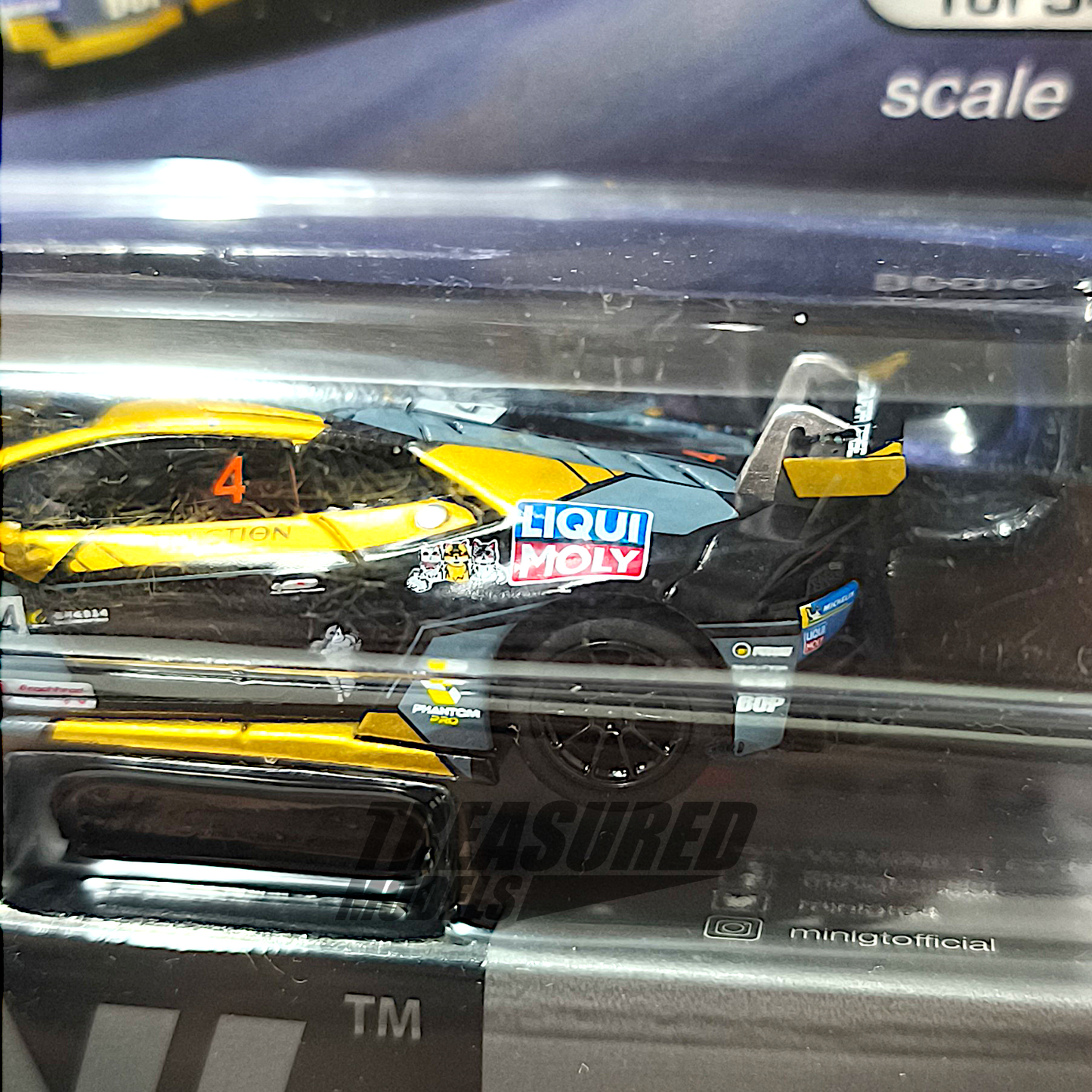 Mini GT Lamborghini Huracán GT3 EVO #4 2022 Macau GP Macau GT Cup 3rd Place Blister Packaging MGT00645 1/64 Diecast