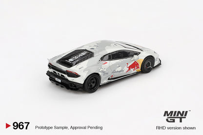 Mini GT Lamborghini Huracan LB★WORKS ver. 2 Mad Mike NIMBUL MGT00967 1/64 Diecast