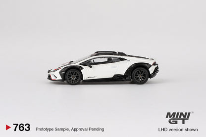 Mini GT Lamborghini Huracán Sterrato Bianco Asopo MGT00763 1/64 Diecast