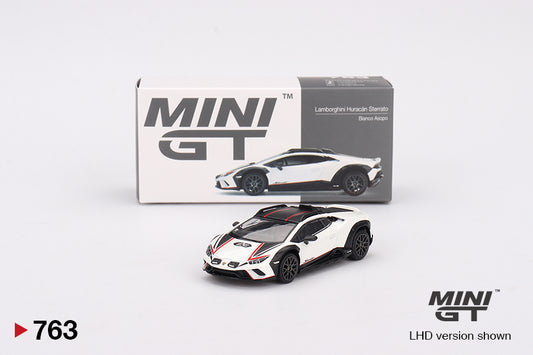 Mini GT Lamborghini Huracán Sterrato Bianco Asopo MGT00763 1/64 Diecast