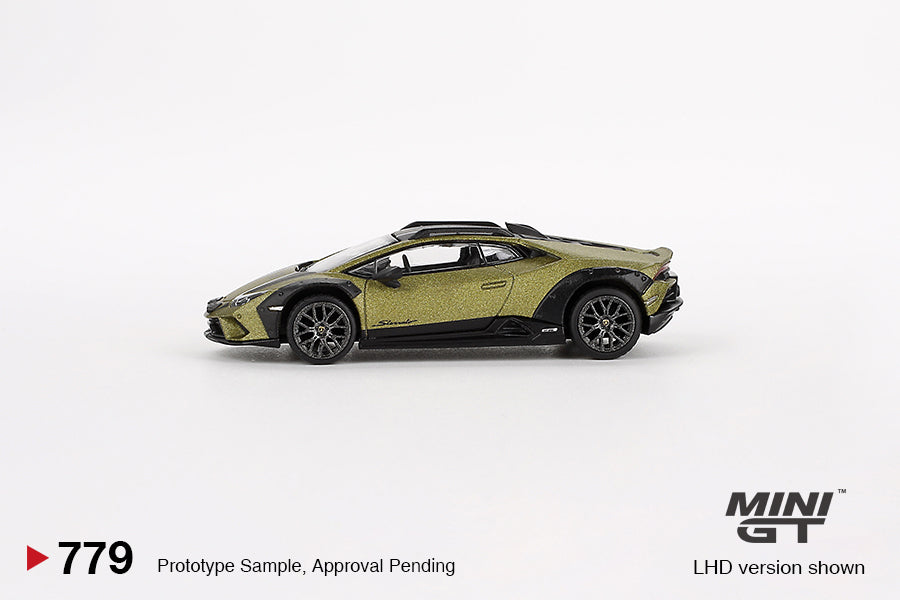Mini GT Lamborghini Huracán Sterrato Verde Gea Matt MGT00779 1/64 Die Cast