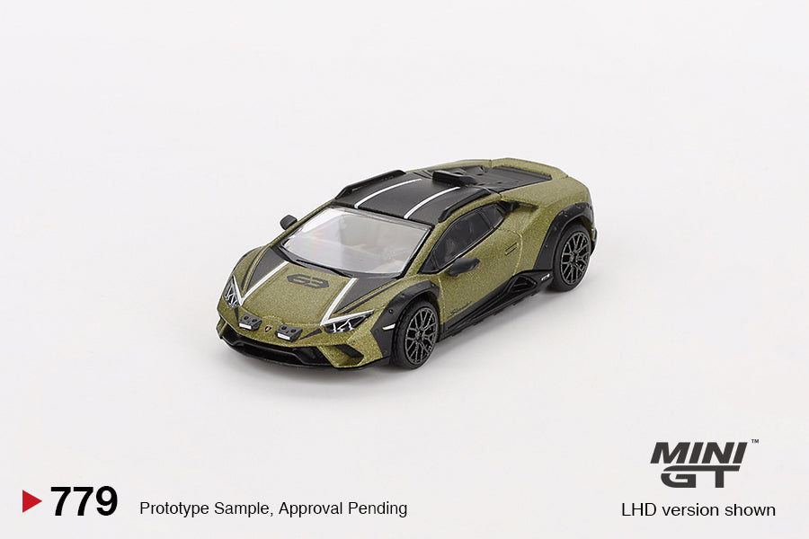 Mini GT Lamborghini Huracán Sterrato Verde Gea Matt MGT00779 1/64 Die Cast