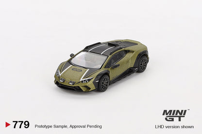 Mini GT Lamborghini Huracán Sterrato Verde Gea Matt MGT00779 1/64 Die Cast